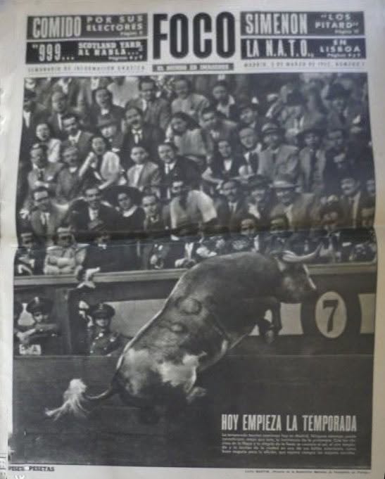 FOCO magazine side cover Issue 1   March 1952